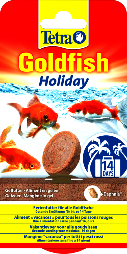 TETRA GOLDFISH HOLIDAY - Nourriture vacances pour Poisson Rouge