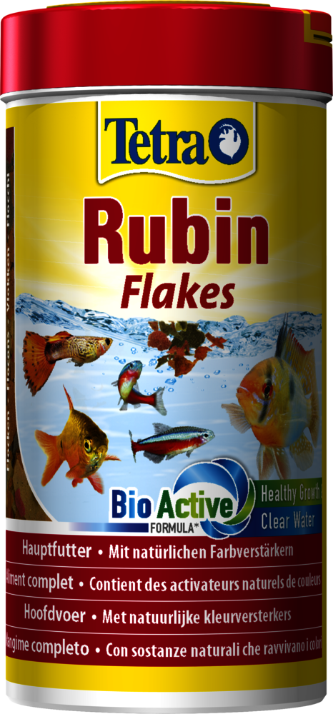 🐟 Tetra Rubin Flakes 52g / 200g อาหารปลาน้ำจืดทุกชนิด ชนิดแผ่น