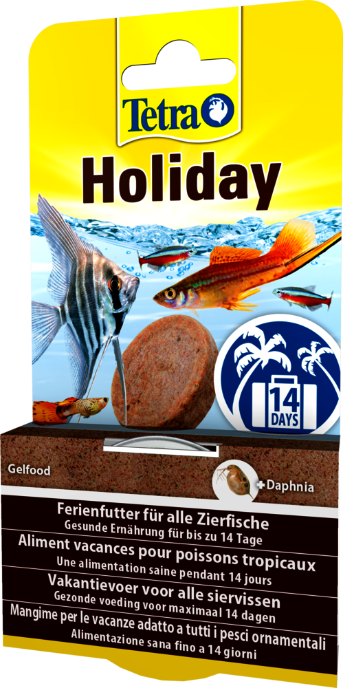 TETRA - Holiday - 30g - Aliment complet pour poissons en cas d'absence
