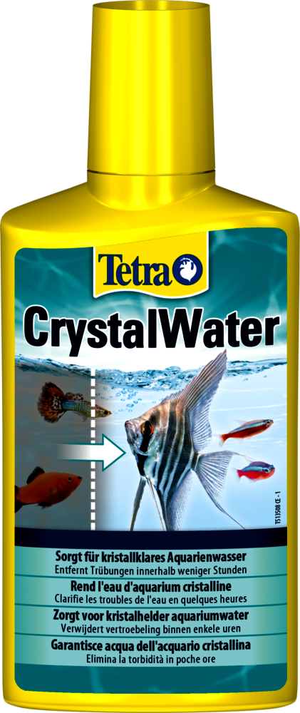 CrystalWater  Quickly and reliably eliminates clouding from aquarium water  within a matter of hours 