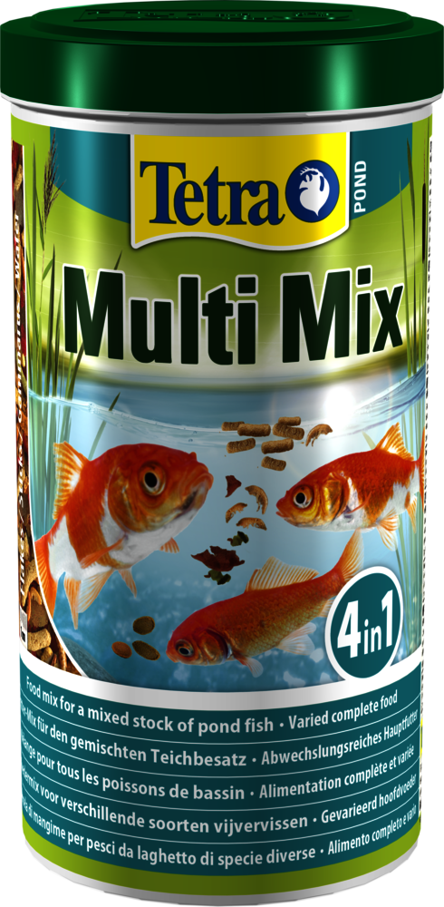 Tetra POND MULTI MIX Food 1L 4L 10L Flakes Sticks Wafers 3in1 Fish Koi  MultiMix