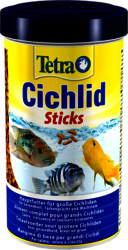 Tetra Cichlid Dual Blend 2-in-1 Diet Fish Food, 4-oz