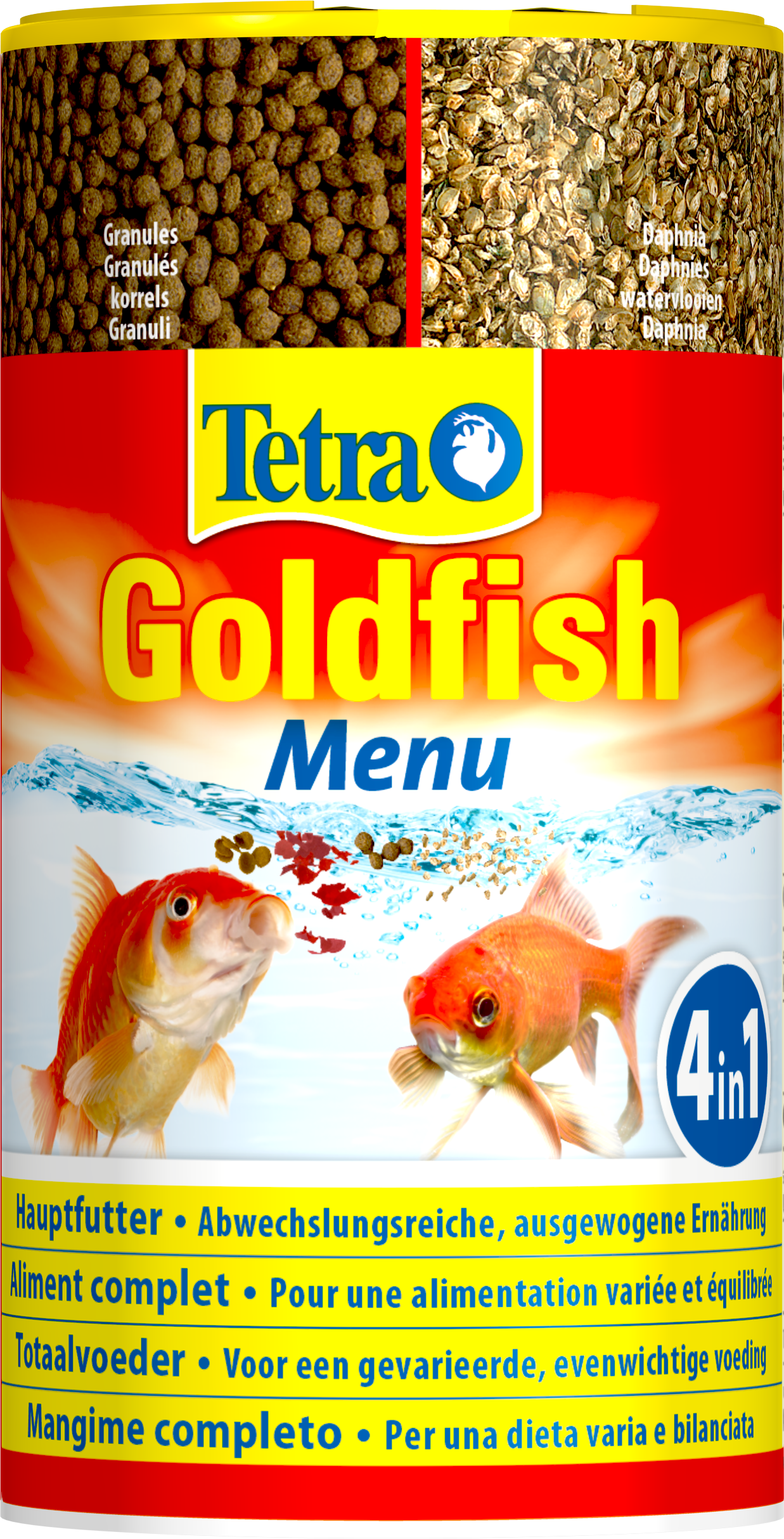 Tetra Goldfish Menù