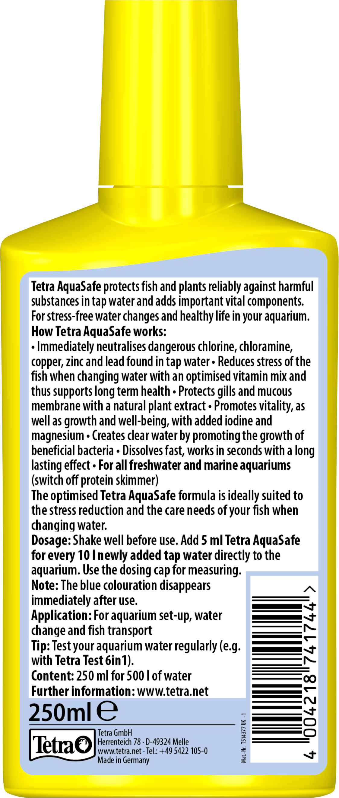 Tetra - AquaSafe - 250 ml