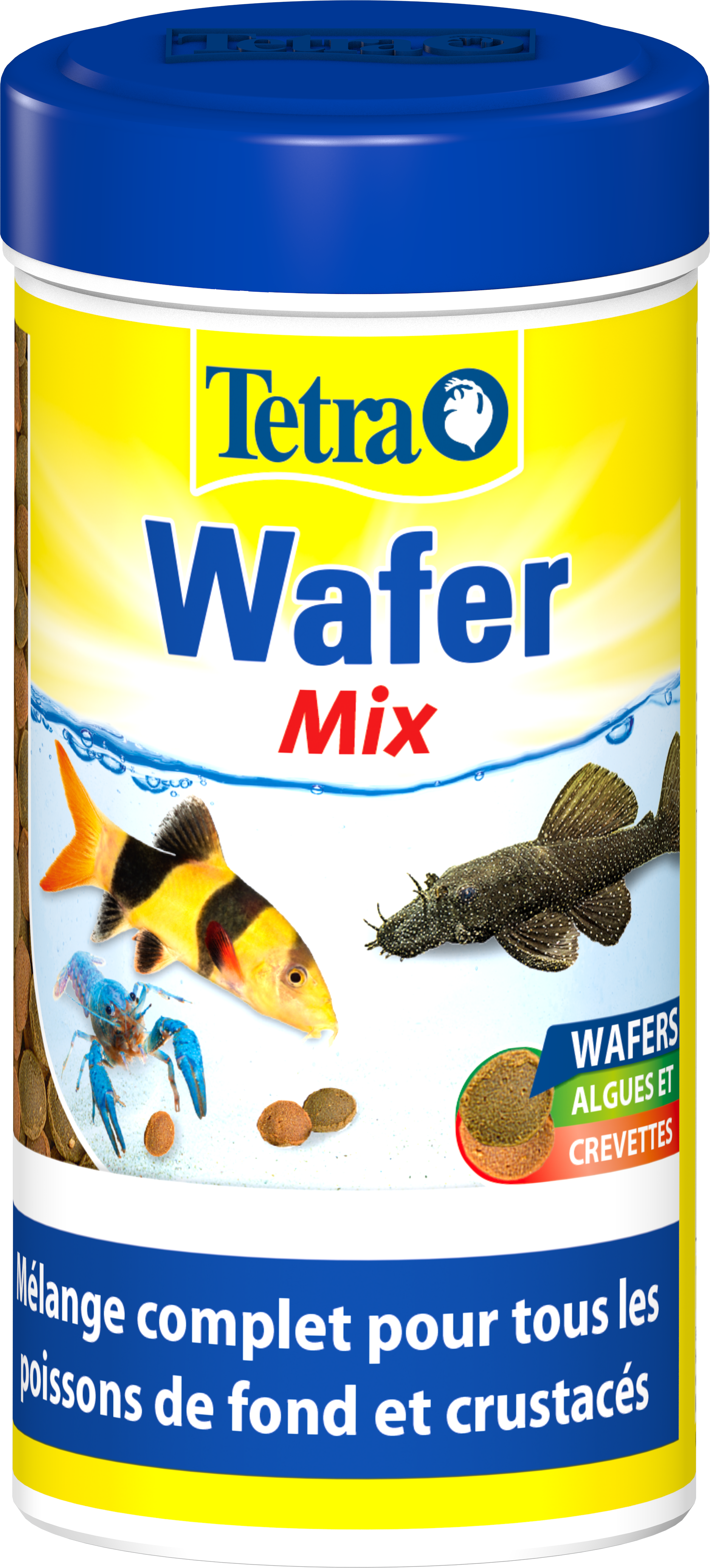 Tetra Wafermix nourriture poisson de fond et crustacés 480 g -1000 ml -  Aquarium (10911506)