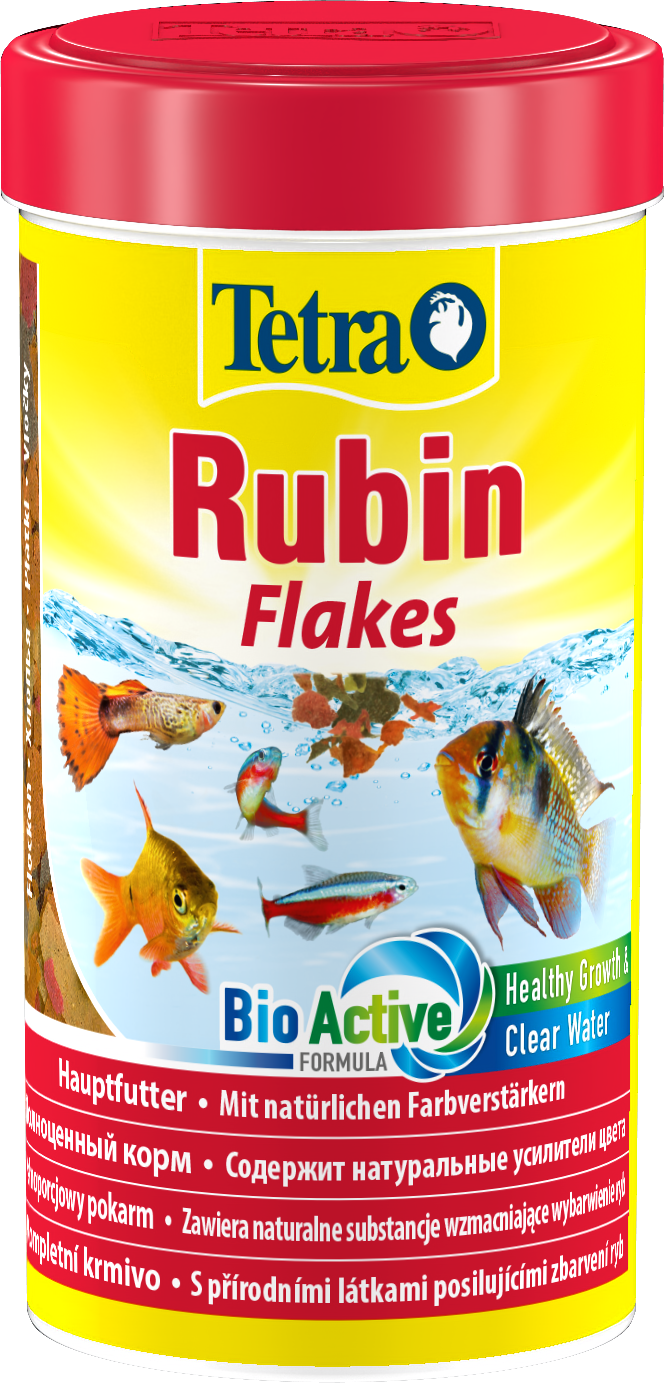 Купить Корм для рыб TETRA Rubin в хлопьях для улучшения окраса