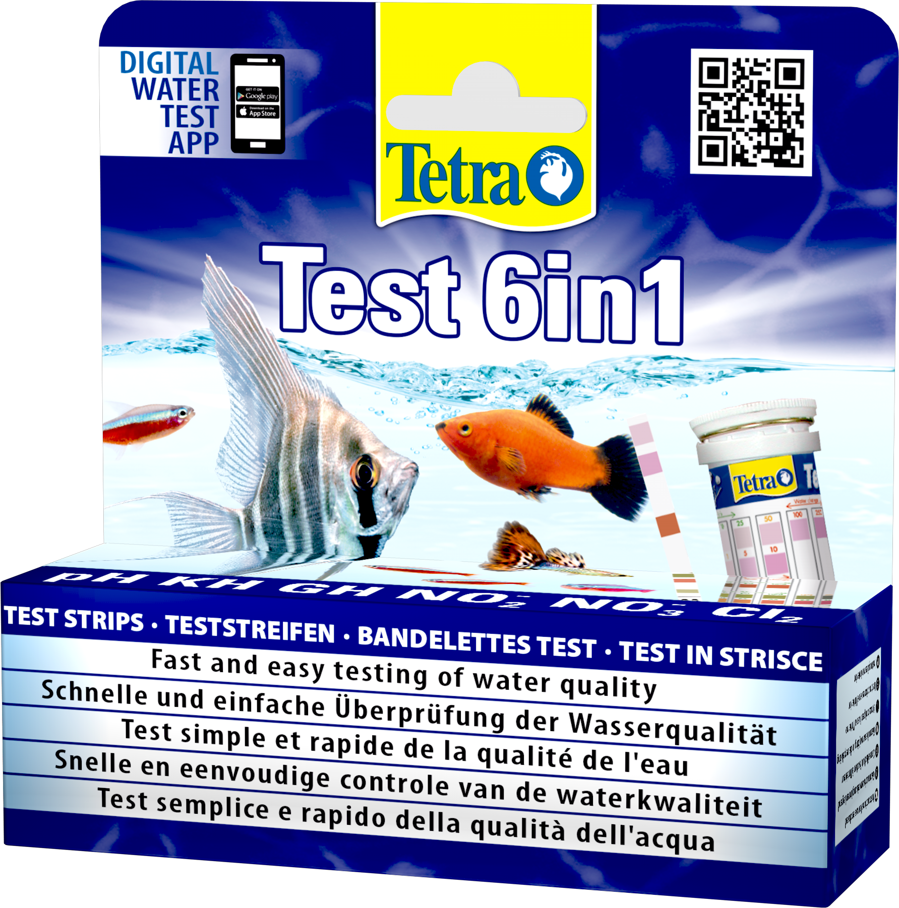 zin long Het formulier Tetra Test 6in1: Tetra